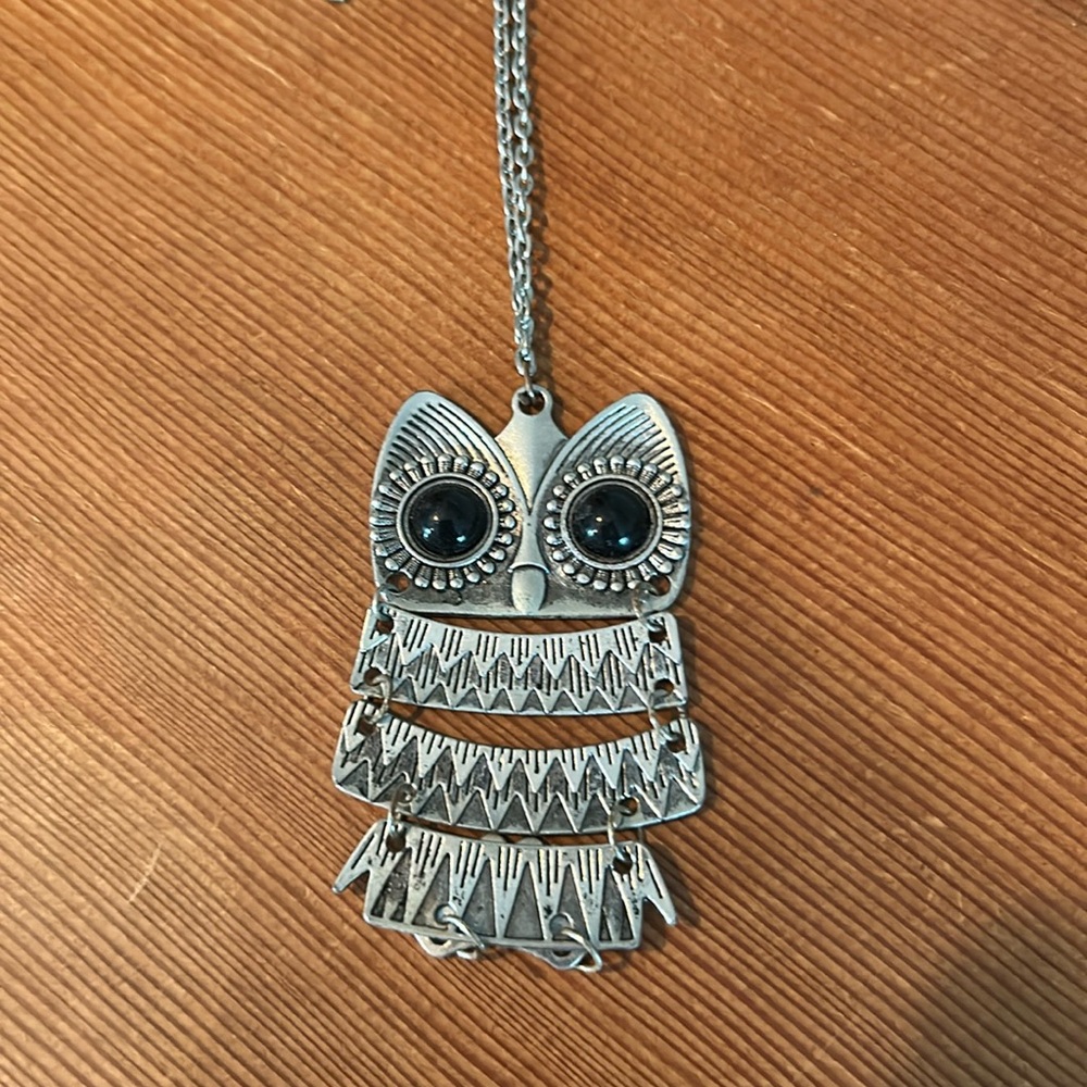 Cute owl necklace